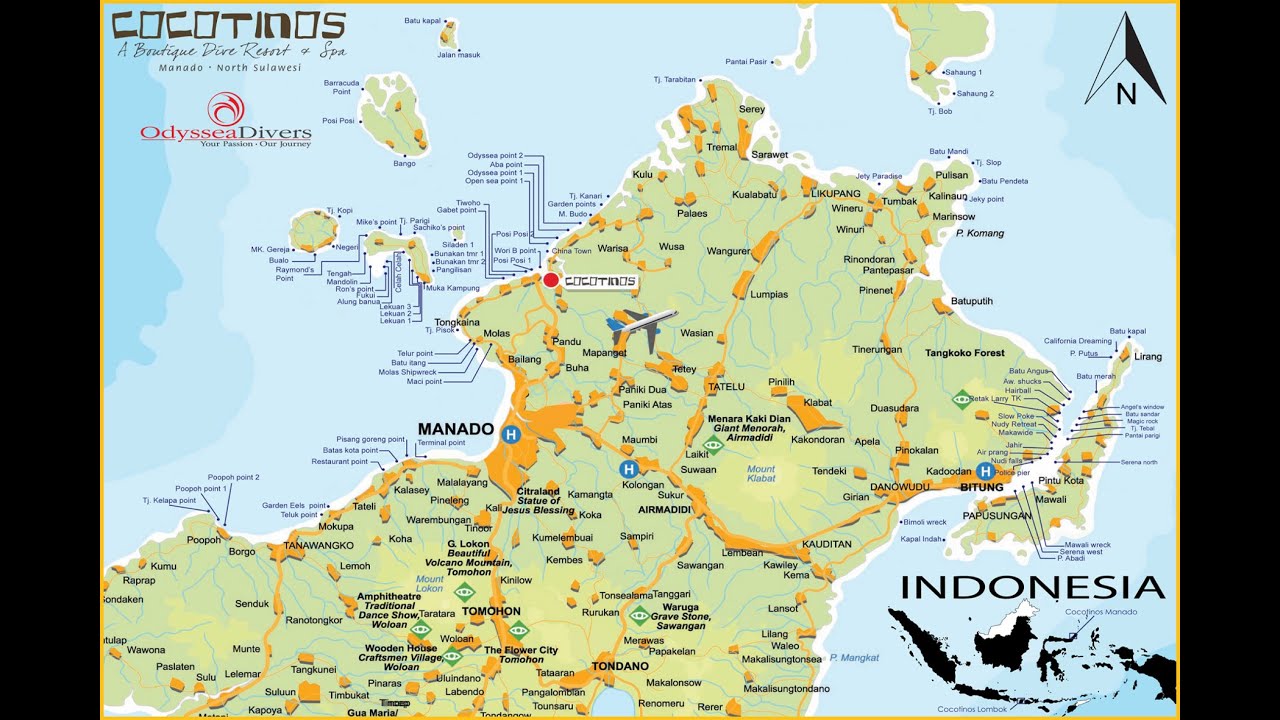 2022 Bunaken Marine Park North Sulawesi  Indonesia YouTube