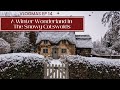 Disaster strikes  a winter wonderland in the cotswolds england  vlogmas ep14