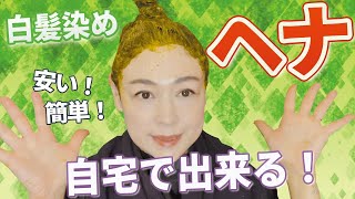 【プロが実演】自宅で簡単セルフ白髪染め！綺麗に染まるヘナのリタッチテクニック