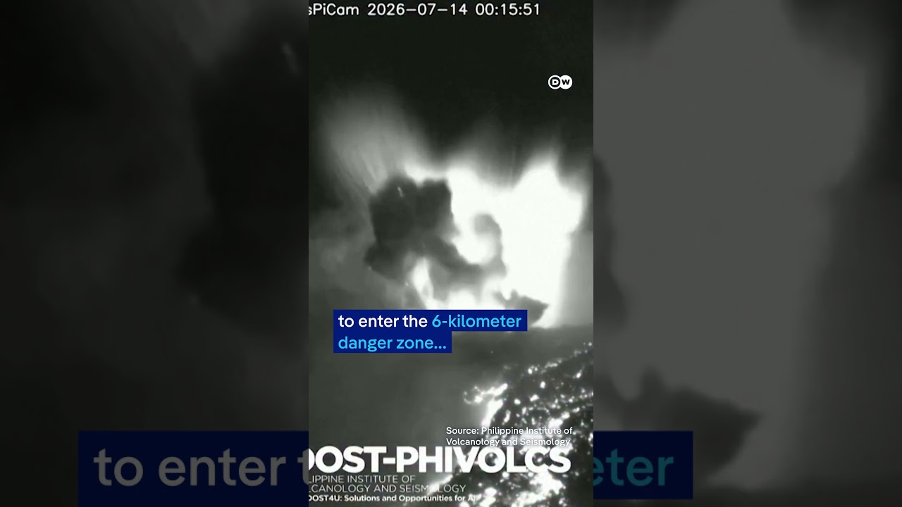 Mayon volcano's spectacular erruption reaches 190 days | DW Shorts
