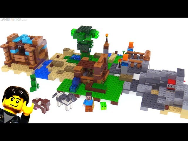 LEGO Minecraft Box 2.0 review! 21135 - YouTube