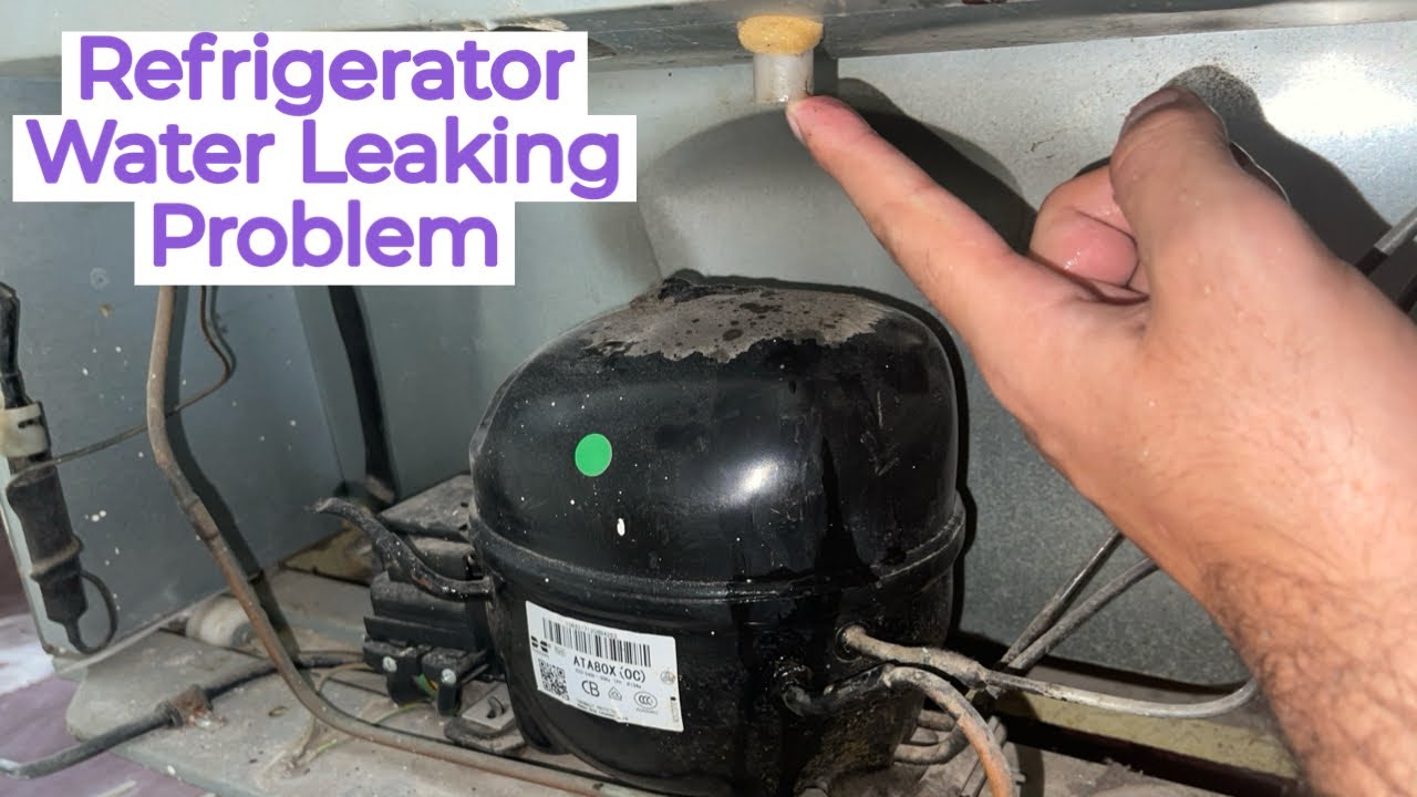 Refrigerator water leak in room how to solve | Refrigerator Service ...