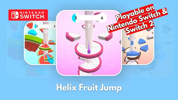 Helix Fruit Jump Gameplay | Nintendo Switch & Switch 2