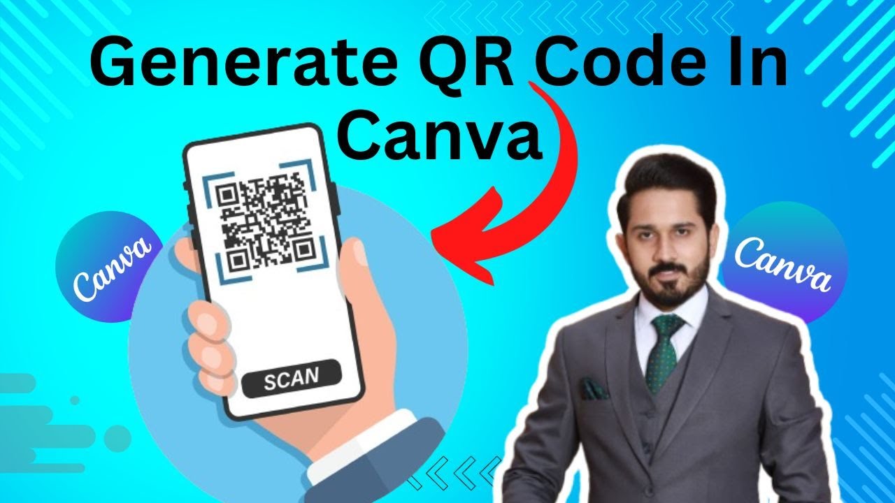 How to Generate a QR Code In Canva | Create QR Code With Canva For ...