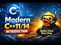 [00] Introduction | Modern C++11/14
