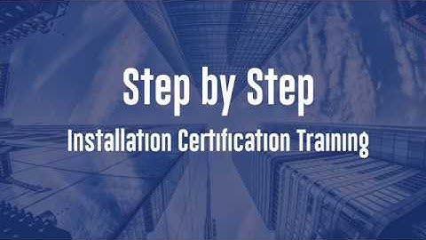 nexogy Installation Certification Training Checklist