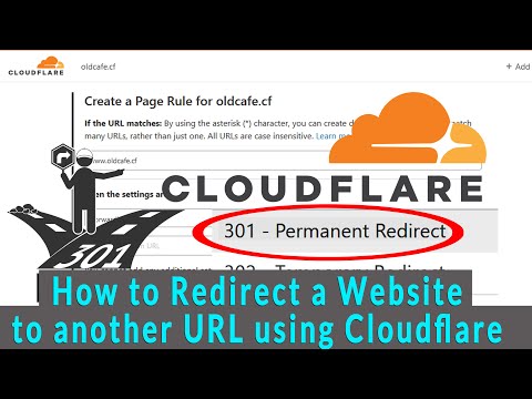How to Redirect a website to another URL using Cloudflare?