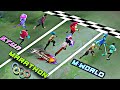 Stun vs kof vs mworld marathon race  mobile legends olympics