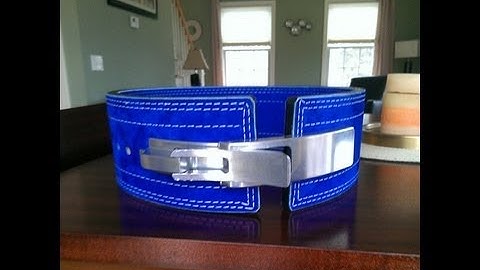 Inzer Lever Belt Unboxing and Set Up