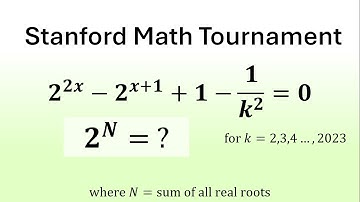 A Mind- blowing Exponential Challenge | Stanford Math Tournament 2023