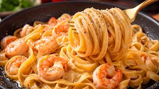 It s So Delicious That I Make It Every Day The Perfect Shrimp Pasta At Home