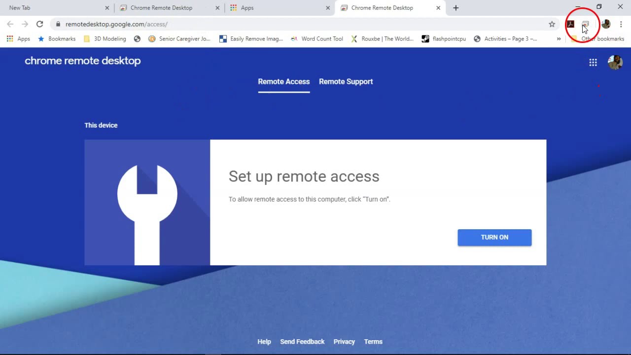 Chrome Remote Desktop App Not Working Youtube