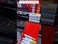 Technique for filling tobacco into cigarettes using an automatic machine #shorts