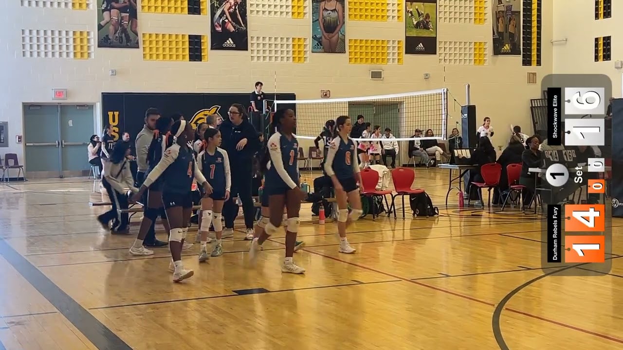 Durham Rebels Fury vs Shockwave Elite | 6v6 Girls Bugarski Cup | Ontario Volleyball