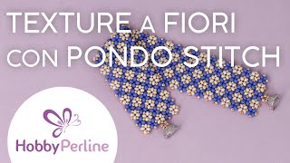 Bracciale a fascia Pondo Stitch | TUTORIAL - HobbyPerline.com