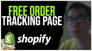 How To ADD Order Tracking Page For FREE On Shopify (MONEY SAVER STRATEGY)