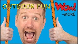 outdoor fun for kids with steve and maggie short stories for children from wow english tv