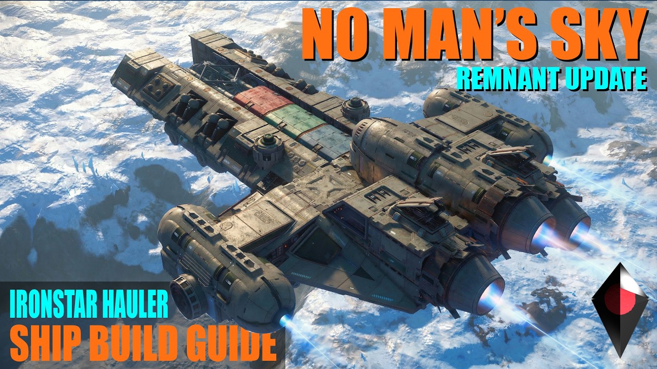 Постройте корабль класса «Корвет» в обновлении No Man's Sky Remnant | Транспортный корабль промыш...