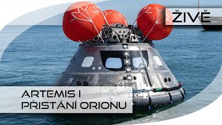 ŽIVĚ: Artemis I (přistání Orionu)