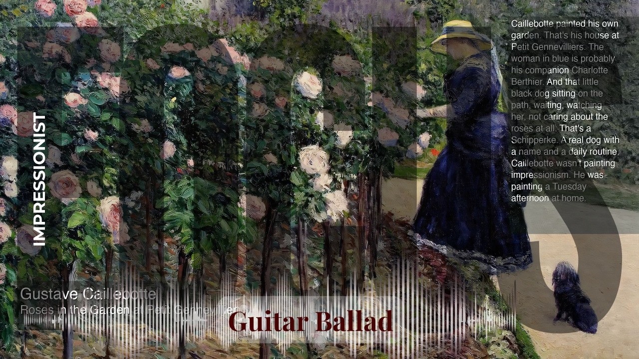 Focus - Guitar Ballad with Impressionist | Roses in the Garden at Petit Gennevillier… & others