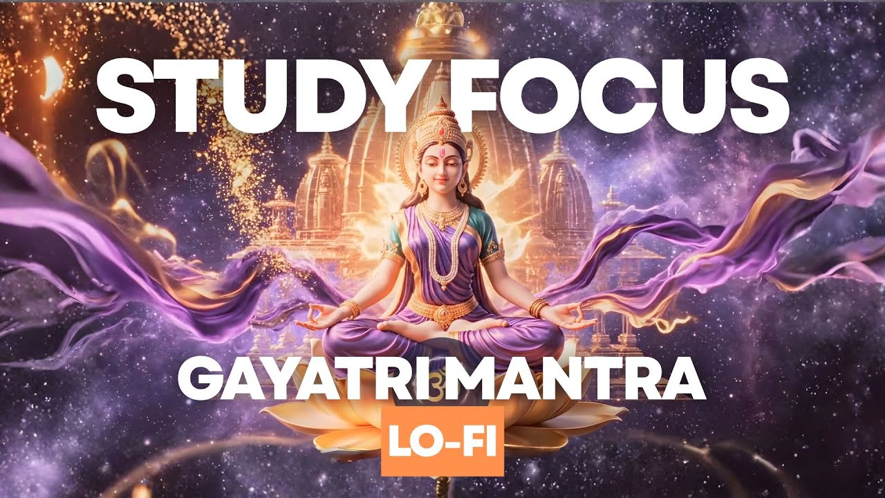 Gayatri Mantra Lo-fi: Deep Study Focus & Mental Clarity | Soulful Beats for New Beginnings