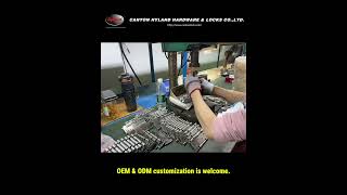 How Door Hinges Are Made | Door Hinge Manufacturing Process in Factory #machine #productionfacility