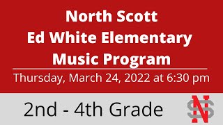 Ed White 2nd - 4th Grade Elementary Music Concert