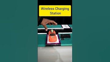 Wireless Charging Station, Electric Vehicle Charging Station, Science Project