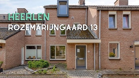 Huis te koop: Rozemarijngaard 13 te Heerlen Digimakelaars - Woningvideo