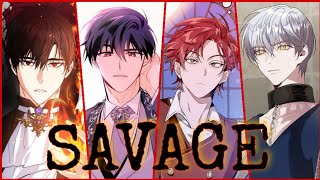 [Webtoon MMV] Savage x Multi Male Lead (read description)