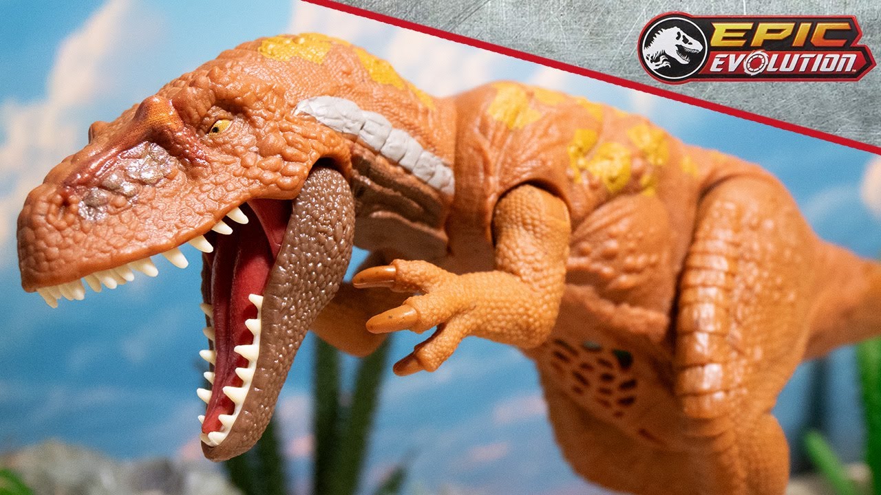 Jurassic World Epic Evolution Megalosaurus UNBOXING & REVIEW Mattel Jurassic World YouTube