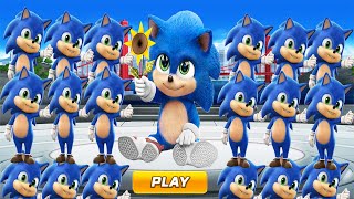 Sonic Forces Mobile - Baby Ovi Playing as Movie Baby Sonic (android, ios) Gameplay 3D