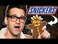 Snickers Gingerbread Man Taste Test