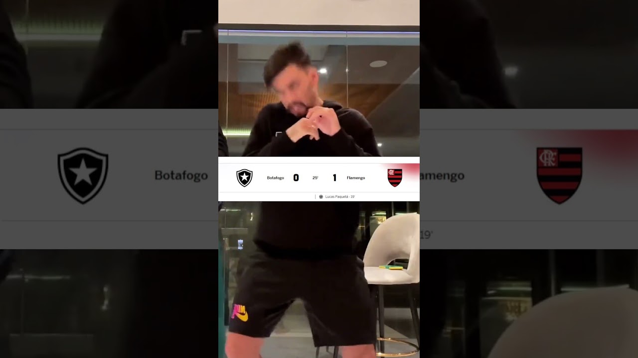 LAAAAAAAAAAAARGA A DANCINHA! 🕺🏽 PRIMEIRO GOL DO PAQUETÁ NA VOLTA PRO FLAMENGO 