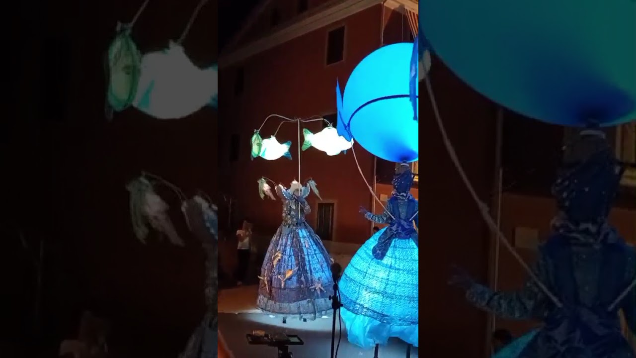 Festival delle alici nord tirreno danza delle trampolieri al violino Arianna Luci