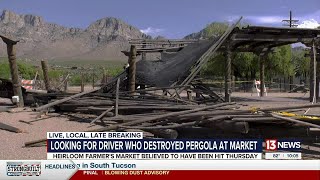 Oro Valley farmers market destroyed, police still looking for suspect