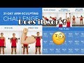 21 Day Arm Sculpting Challenge Results and Review