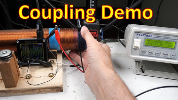 Crystal Radio--Quick Demo Of Loose/Tight Coupling (4K)