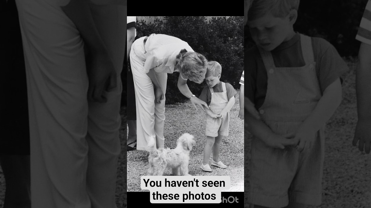 Unseen Photos of Princess Diana With Prince William & Prince Harry – Rare and Never Before Seen