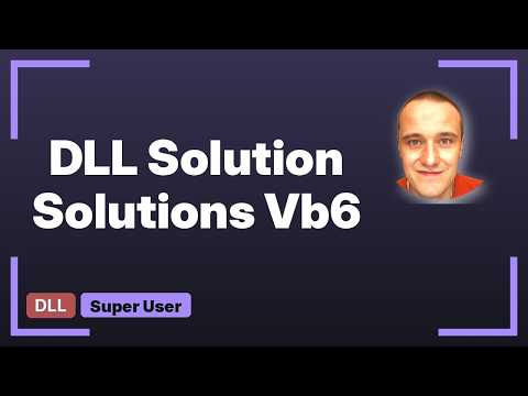 Visual Basic 6 Cannot Find DAO350 DLL
