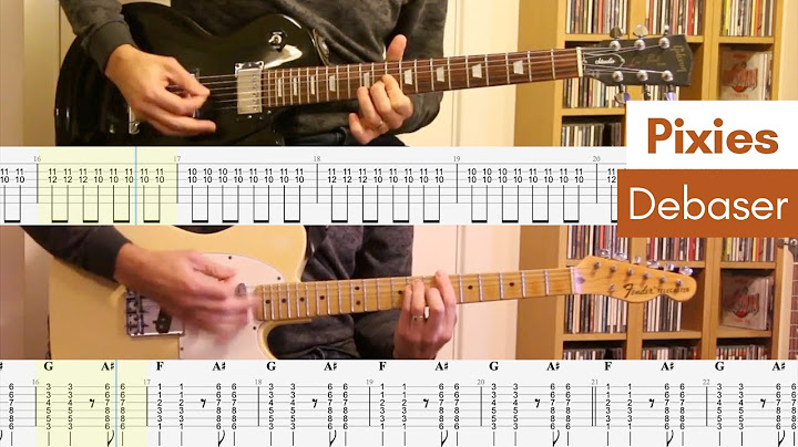 Debaser Guitar version - Guitar performance video thumbnail