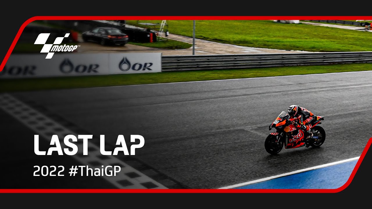 Wet Weather Wizardry 🧙/u200d♂️ MotoGP Last Lap - 2022 #ThaiGP