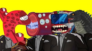 Air Craft Train Eater Vs Godzilla Vs Bus Eater - Coffin Dance Meme (Cover)