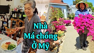 Thăm nhà gia đình chồng của Thảo Cali, tấp nập đi chợ trời Mỹ mua đồ rẻ