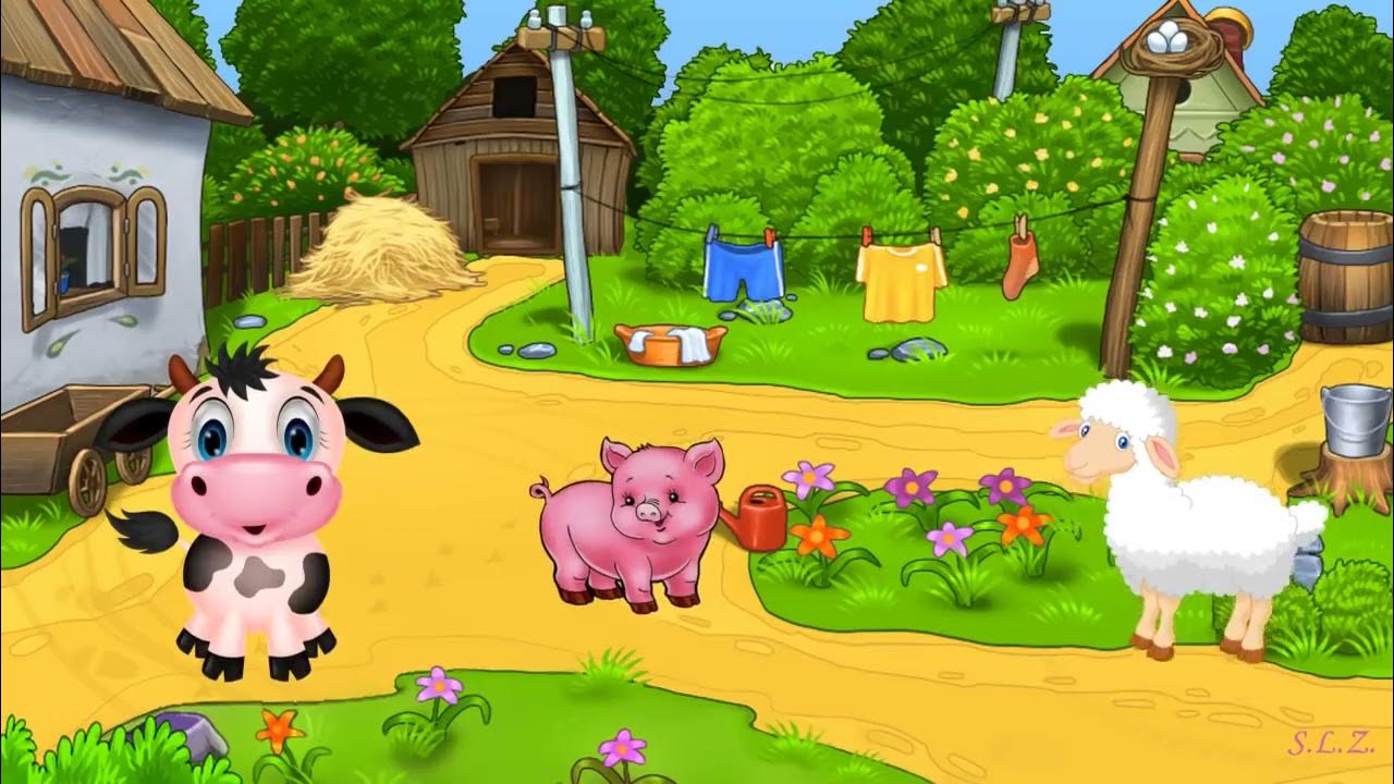 животные песенка для маленьких