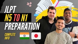 JLPT PREPARATION 👉 N5 to N1 Level | All Resources and Information about JLPT Japanese Language Exam