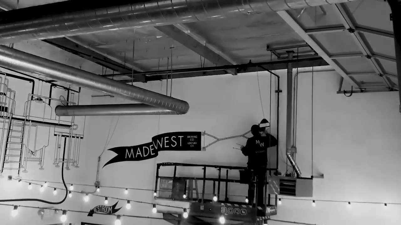 MadeWest Brewing Co. – Scott Chenoweth Mural Timelapse