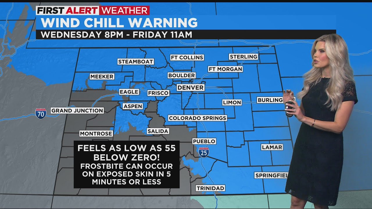 Dangerous Wind Chill Coming Quickly - YouTube