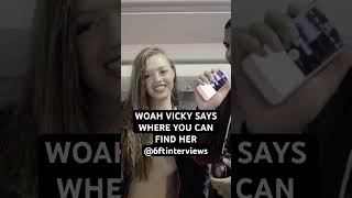 This Is Where You Can Find Woah Vicky At #podcast #woahvicky