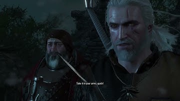 The Witcher 3 - Family Matters: Botchling Intro Cutscene: Protect The Baron From The Wraiths PS5 4.0
